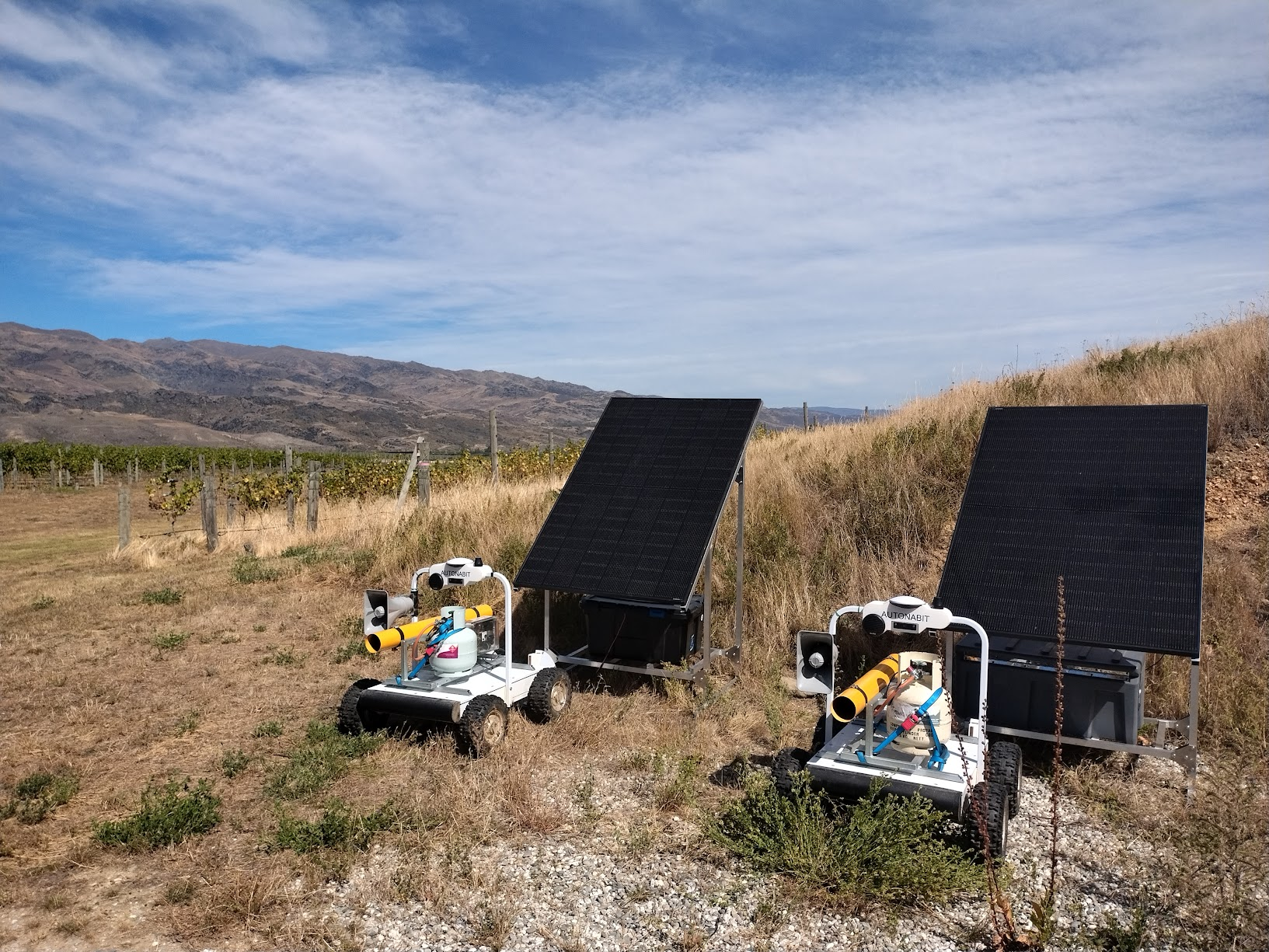 Avvy solar charging at Rockburn